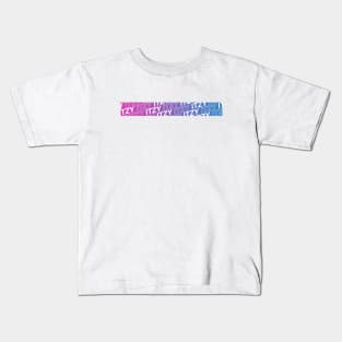 ITZY Gradient Stripe Kids T-Shirt